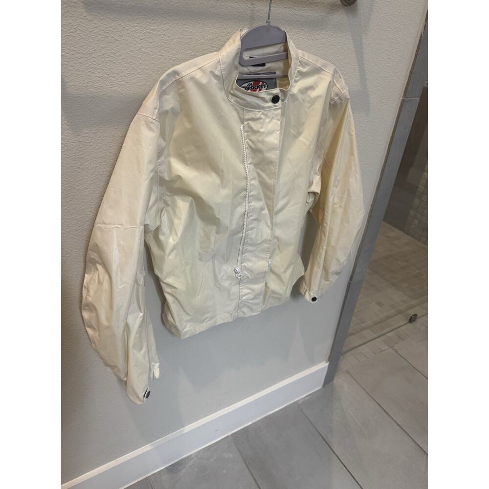 Joe Rocket Motorcycle Jacket – Vintage‎ White Riding Jacket liner